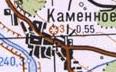 Топографічна карта Кам'яного