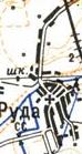 Topographic map of Ruda