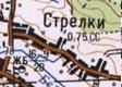 Topographic map of Strilky