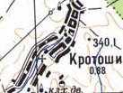 Топографічна карта Кротошиного