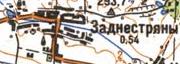 Топографічна карта Задністрянів