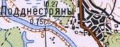 Топографічна карта Піддністрянів