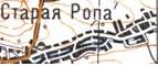 Topographic map of Stara Ropa
