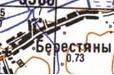 Топографічна карта Берестянів