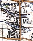 Топографічна карта Солонка
