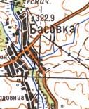 Topographic map of Basivka