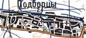 Топографічна карта Підбірців