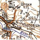 Topographic map of Popivtsi