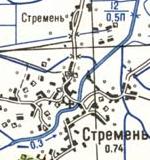 Topographic map of Stremin