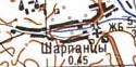 Топографічна карта Шарпанців