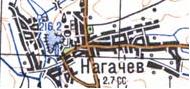 Топографическая карта Нагачева
