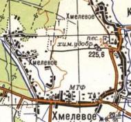 Topographic map of Khmeleva