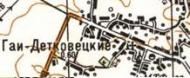 Топографічна карта Гаї-Дітковецьких