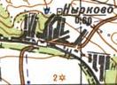 Топографічна карта Ниркового