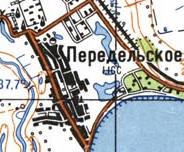 Топографічна карта Передільського