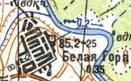 Topographic map of Bila Gora