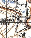Topographic map of Sharivka