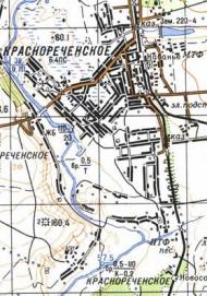 Topographic map of Krasnorichenske