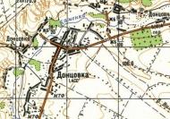 Топографічна карта Донцівки