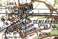 Топографічна карта Сімейкиного