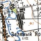 Topographic map of Zelenyy Jar