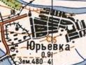 Topographic map of Yuryivka