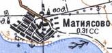 Топографічна карта Матіясового