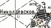Топографічна карта Миколаївського