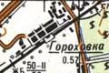 Топографічна карта Горохівки