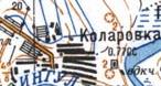 Топографічна карта Коларівки