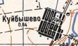 Topographic map of Kuybisheva