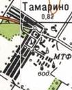 Topographic map of Tamaryne