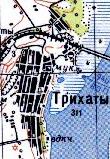 Топографічна карта Трихатів