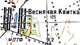 Topographic map of Vesnyana Kvitka