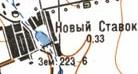 Topographic map of Novyy Stavok