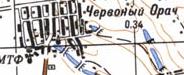 Topographic map of Chervonyy Orach