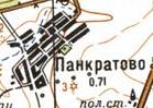 Topographic map of Pankratove