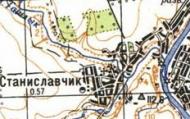 Topographic map of Stanislavchyk