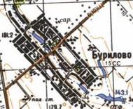 Topographic map of Burylove