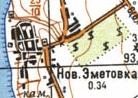 Топографічна карта Нової Еметівки
