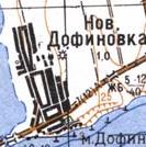 Топографічна карта - Нова Дофінівка
