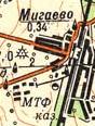 Топографічна карта Мигаєвого