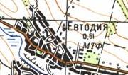 Топографічна карта Євтодії