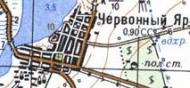 Topographic map of Chervonyy Jar