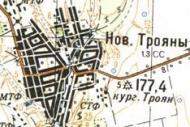 Topographic map of Novi Troyany