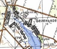 Topographic map of Bilenke