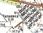 Topographic map of Chapayevka