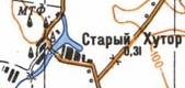 Topographic map of Staryy Khutir
