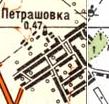 Топографічна карта Петрашівки