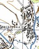 Topographic map of Dovgalivka